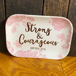 Nwt Ceramic trinket dish